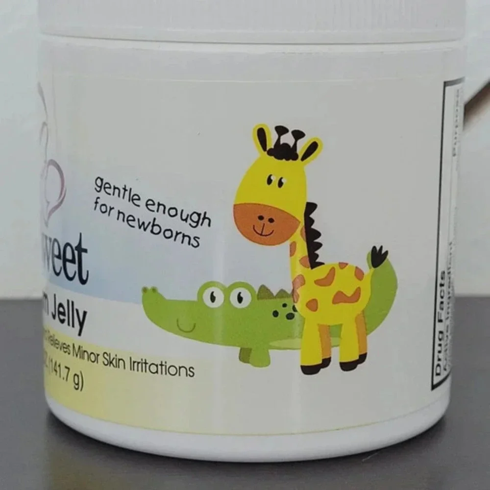 Baby Sweet Petroleum Jelly‎ Skin Protectant 5 Oz For Newborns 14CT